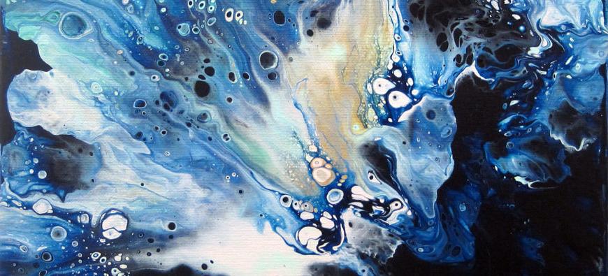 Nancy-Vonderhaar-Marbleized-Acylic-Painting